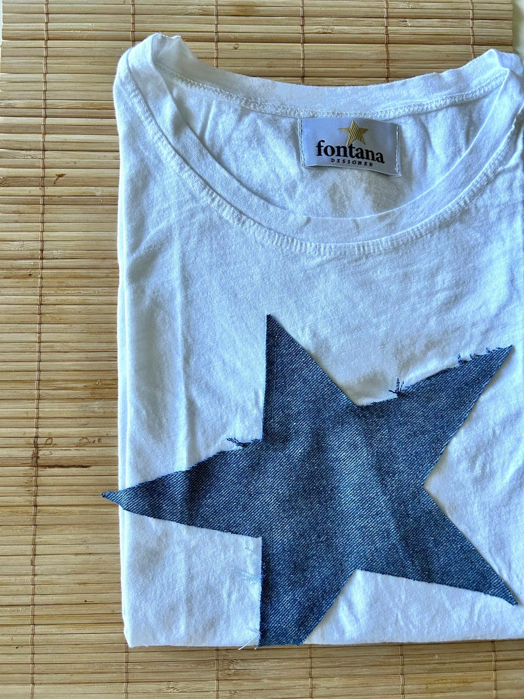 BASIC BIANCA JEANS Manica Corta