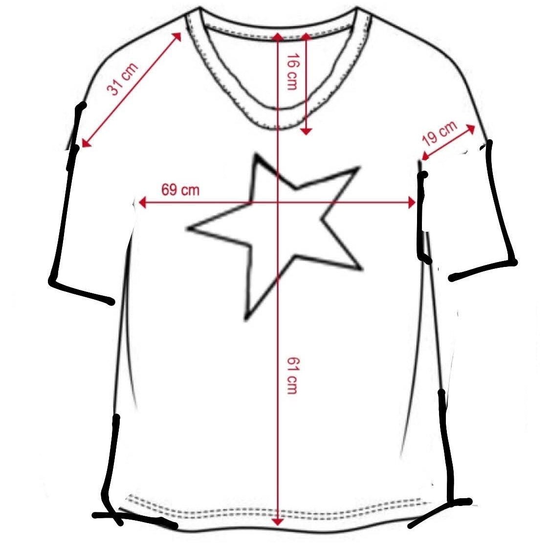 WIDE BIANCA JEANS Manica Corta