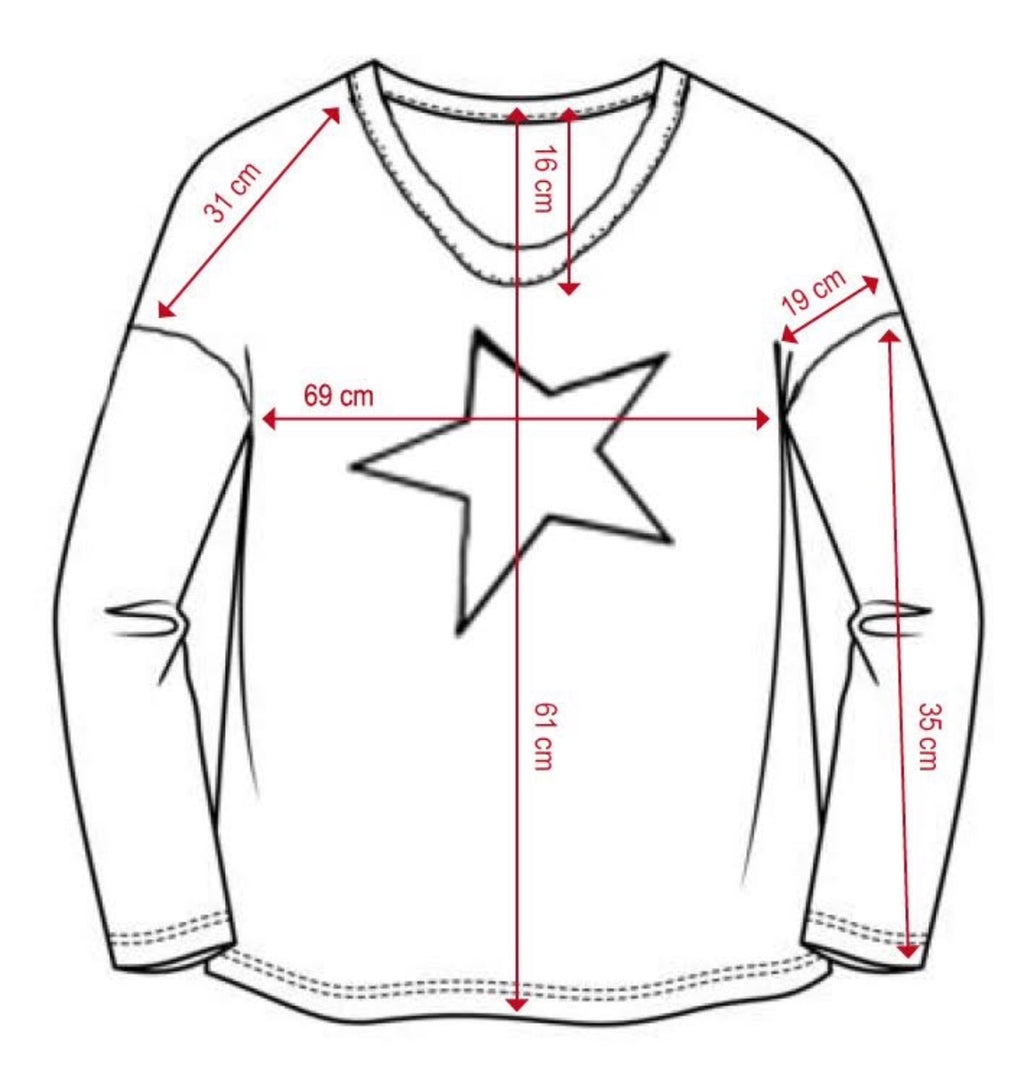 WIDE BIANCA JEANS Manica Lunga