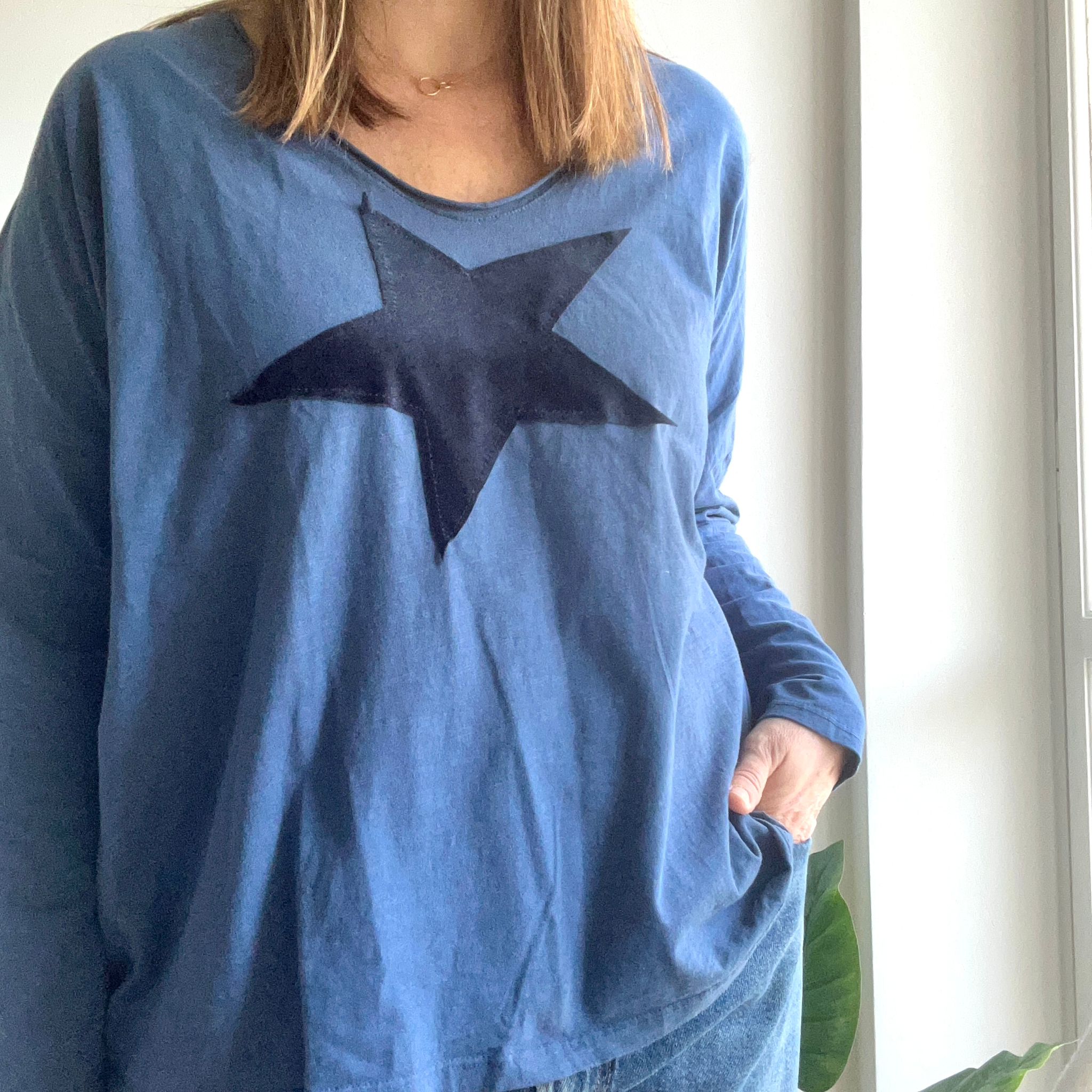 WIDE BLU VELVET m/l