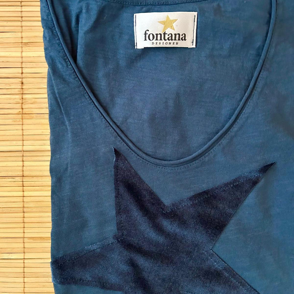 WIDE BLU VELVET m/l